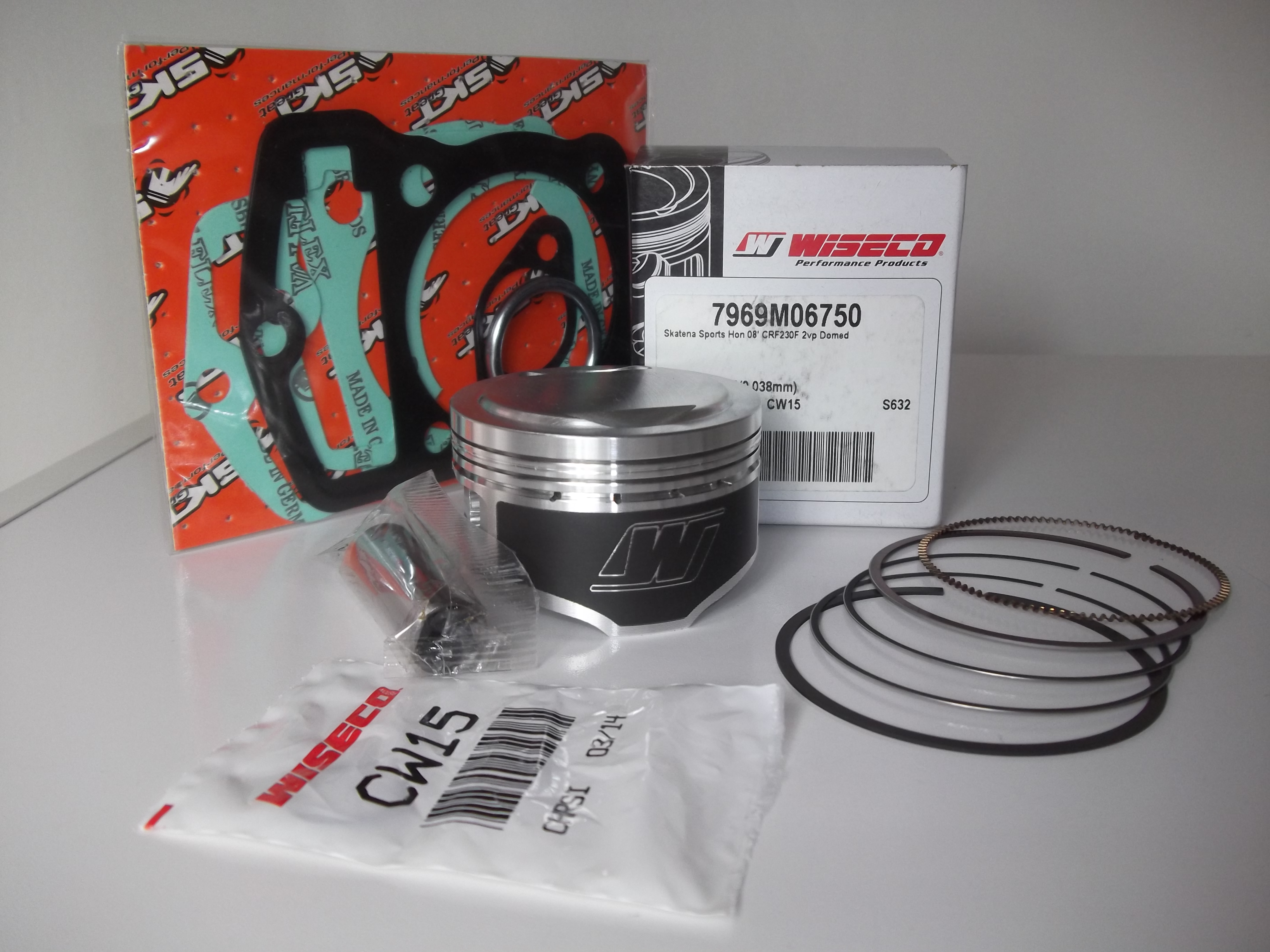 Kit de Pistão Wiseco CRF230-240 67,50mm